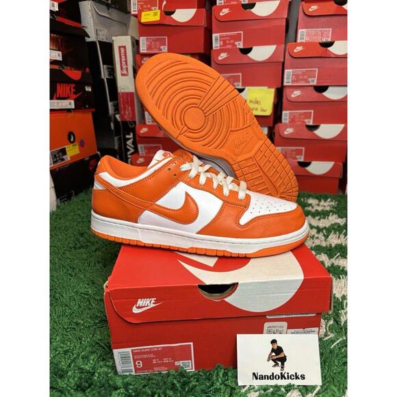 Nike Dunk Low Retro SP Syracuse 2020 SIZE 9 Used